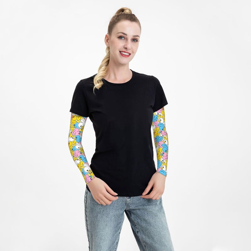 oyebn Arm Sleeves Outdoor Garden Sports Cooling Sun Sleeve for Women Men Farm - Image 5